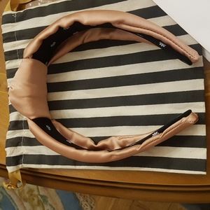 SOLD Peach Silk Lele Sadoughi Headband